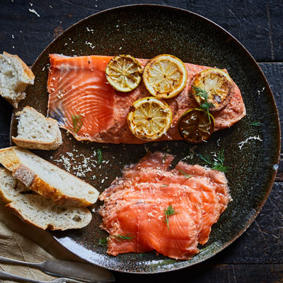 Lachs räuchern Schritt für Schritt