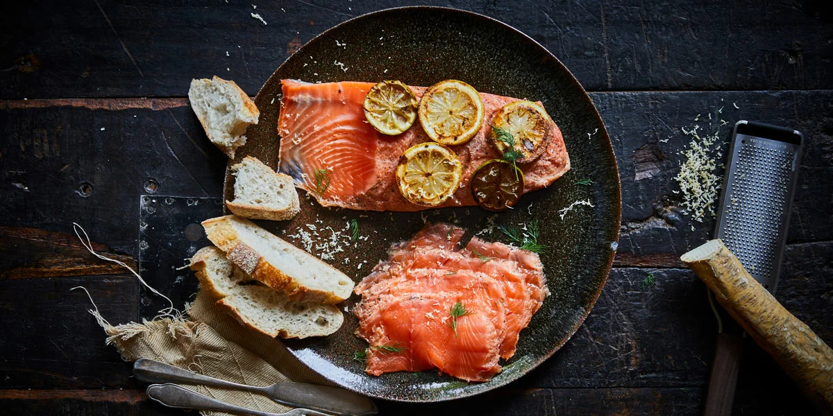 Lachs räuchern Schritt für Schritt