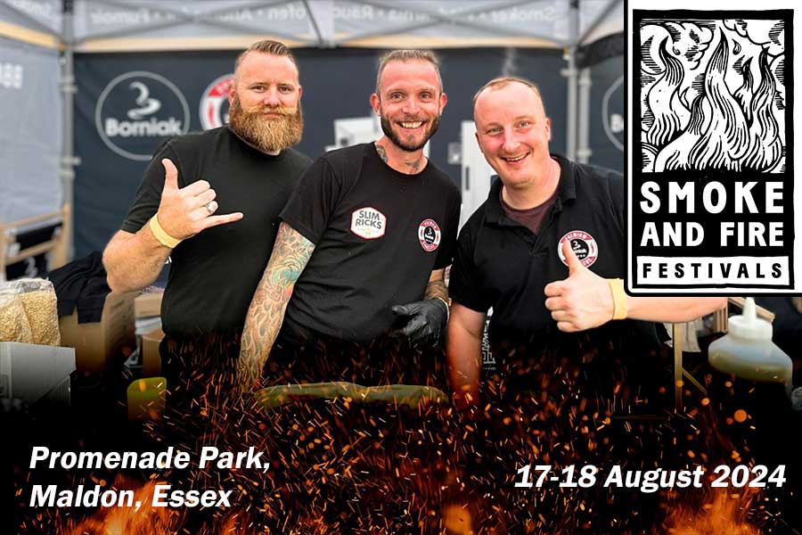 Smoke and Fire Festival 17.–18. August 2024 – Maldon UK