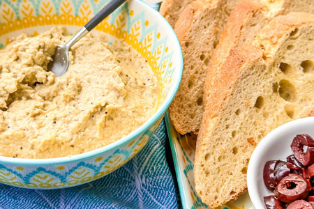 Baba Ghanoush - Geräucherte Auberginenpaste