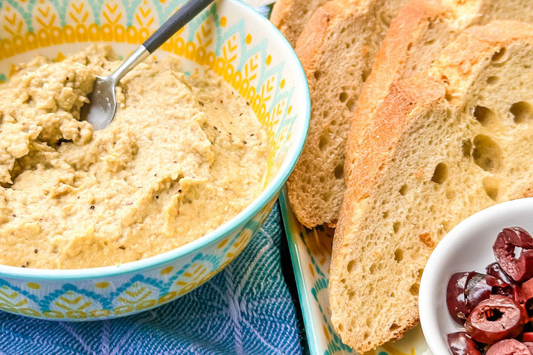 Baba Ghanoush - Geräucherte Auberginenpaste