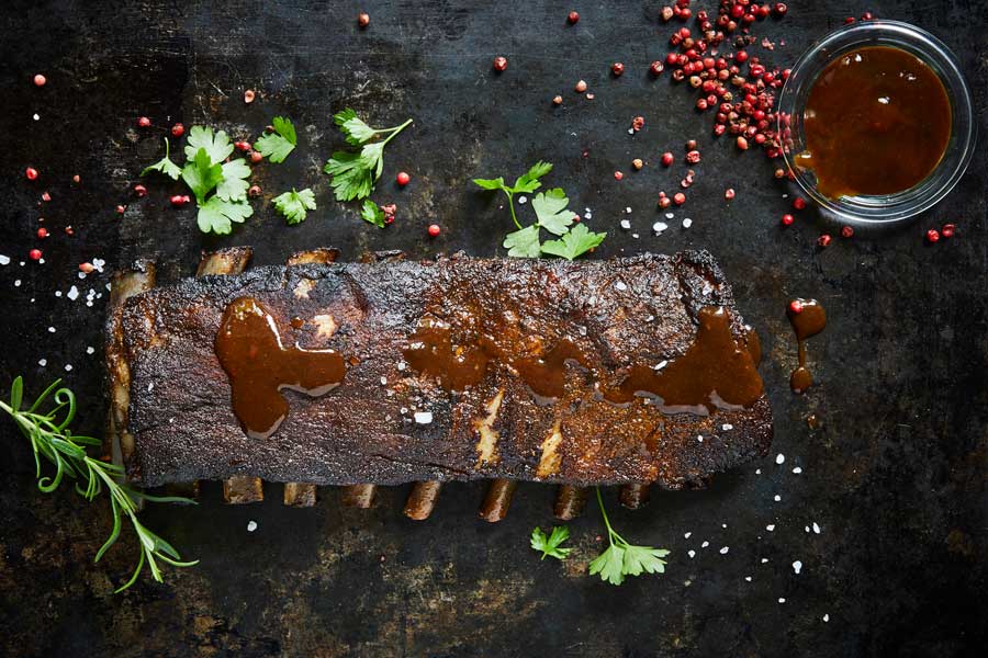 Rippchen in Coca-Cola-Sauce