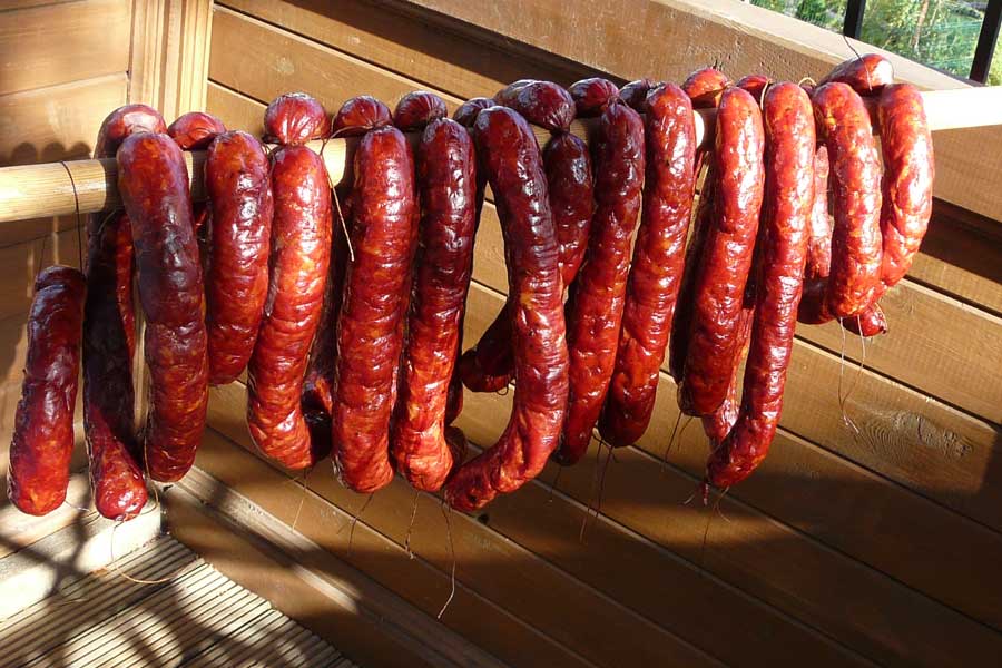 Wildschweinwurst